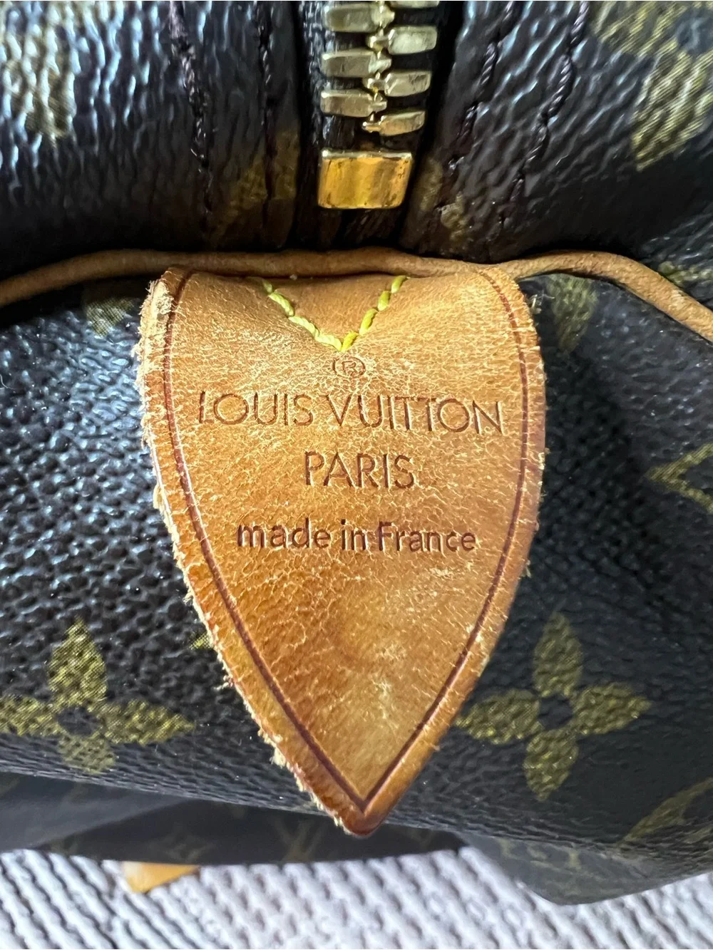 Louis Vuitton Vintage Keepall 55 Duffle Travel Bag